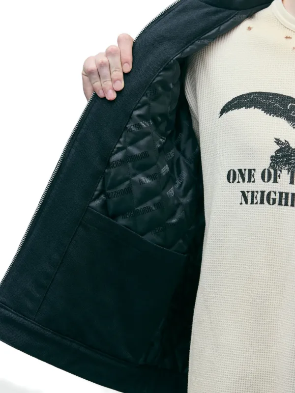 Neighborhood ジップアップ ジャケット | ブラック | FARFETCH JP