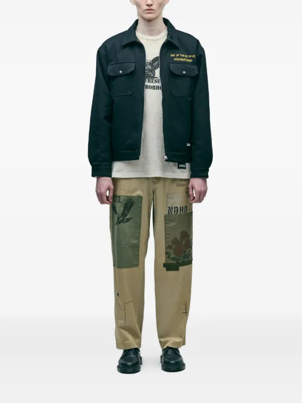 Neighborhood ジップアップ ジャケット | ブラック | FARFETCH JP