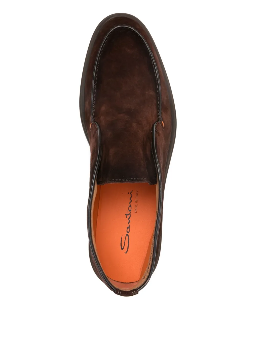 Santoni suede desert boots Bruin