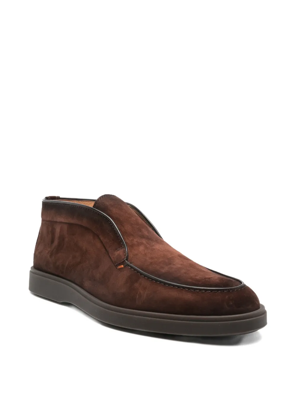 Santoni suede desert boots Bruin