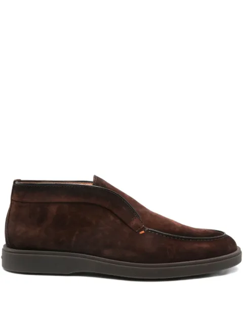 Santoni suede desert boots