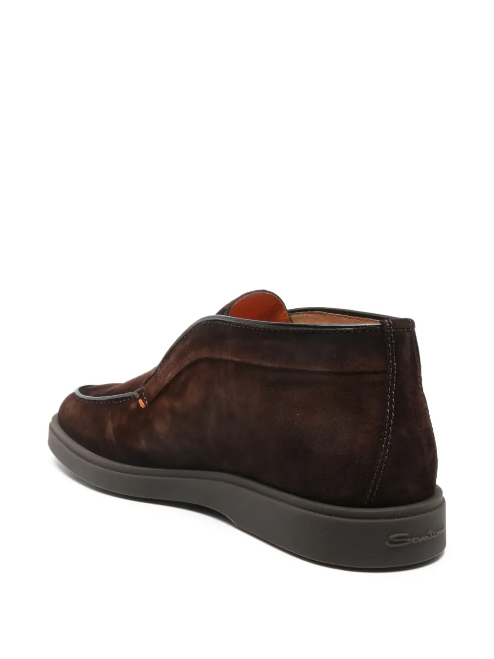 Santoni suede desert boots Bruin