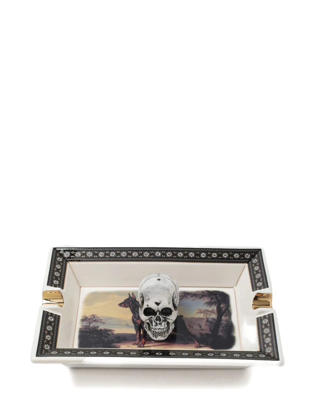 Neighborhood Square Incense Tray In Multi