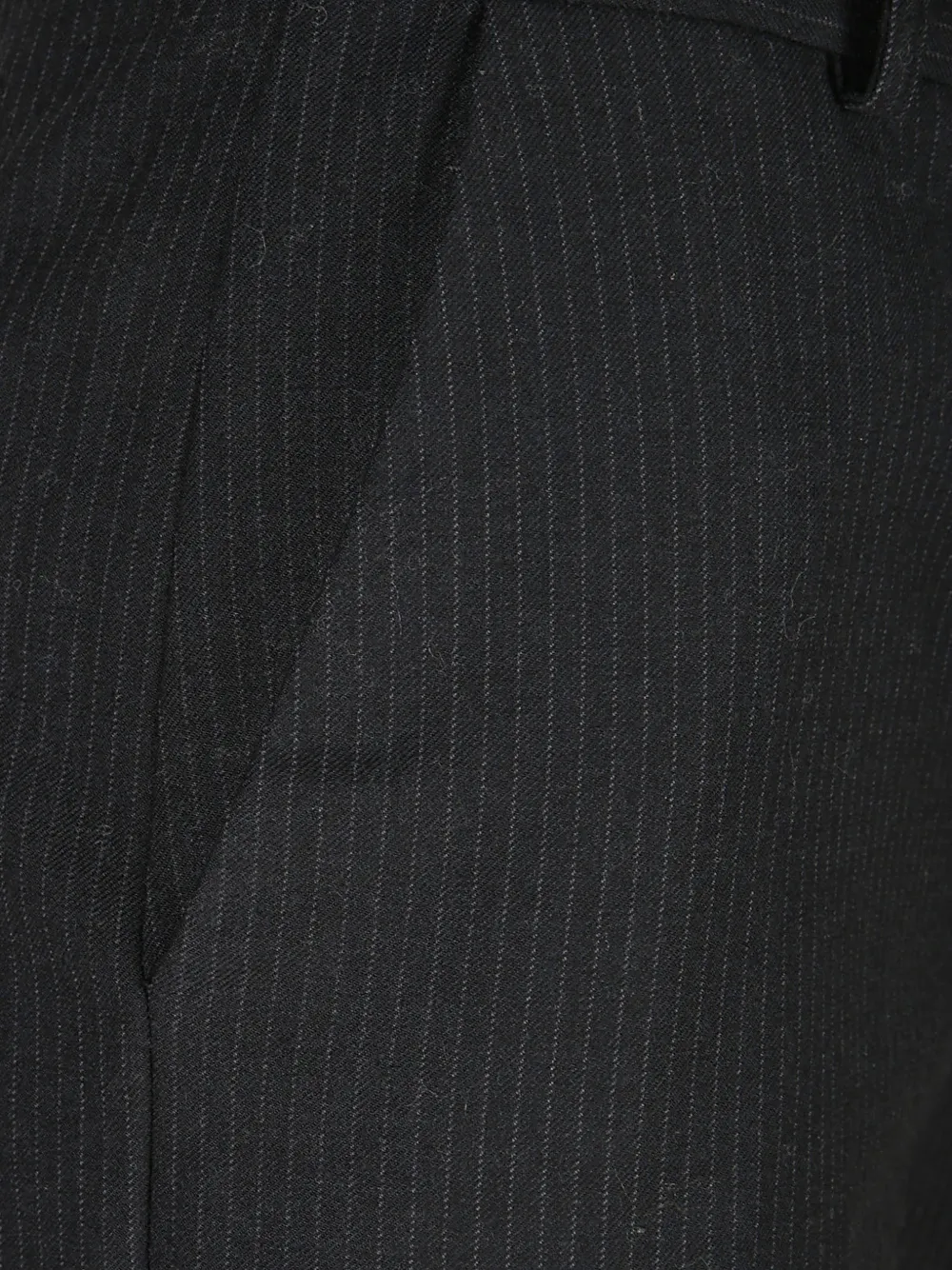  Iro Pinstripe Trousers - Black 