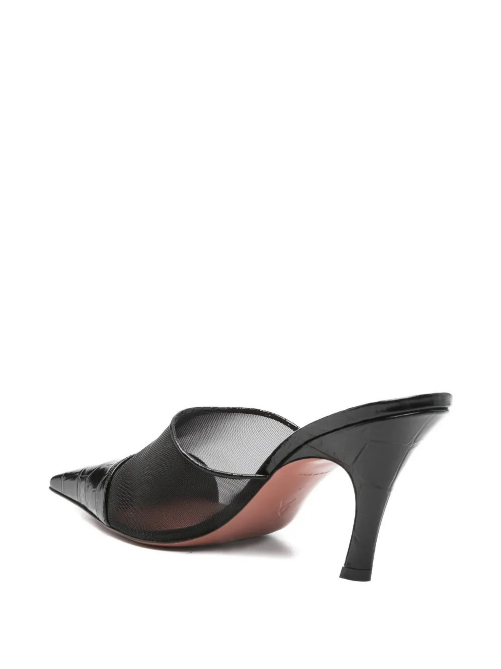 Amina Muaddi Jamie mules Wit