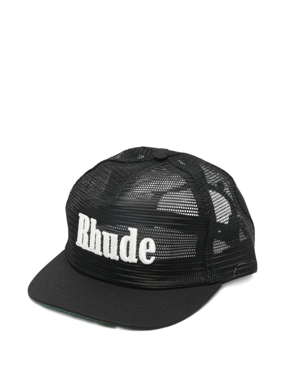 RHUDE logo mesh hat - Nero