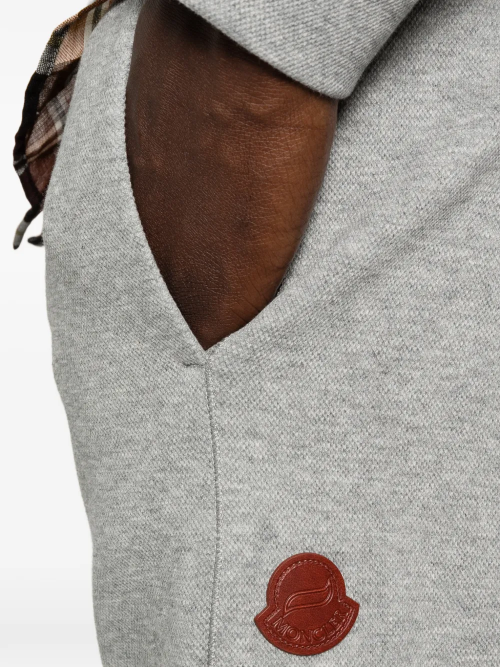 Moncler Trainingsbroek met logopatch Grijs