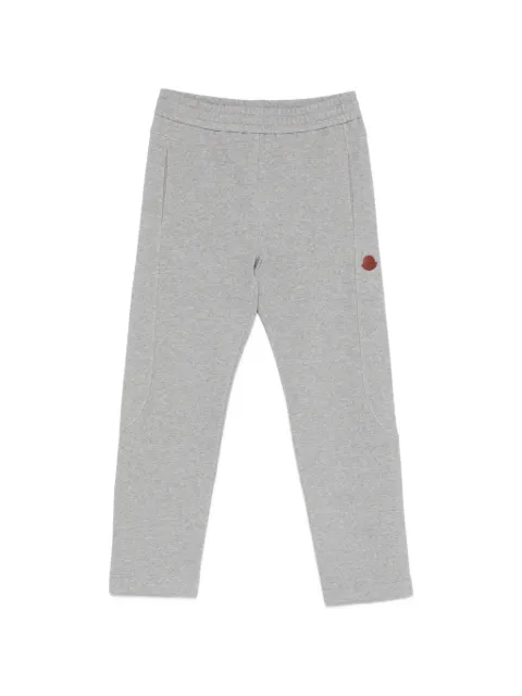 Moncler Calça de moletom com patch de logo