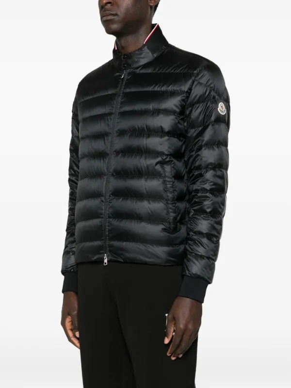 Moncler Rigel Quilted Jacket | Black | FARFETCH