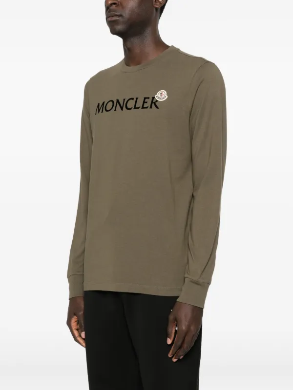 Moncler ロングTシャツ | ブラウン | FARFETCH JP