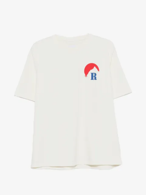 RHUDE playera con motivo gráfico