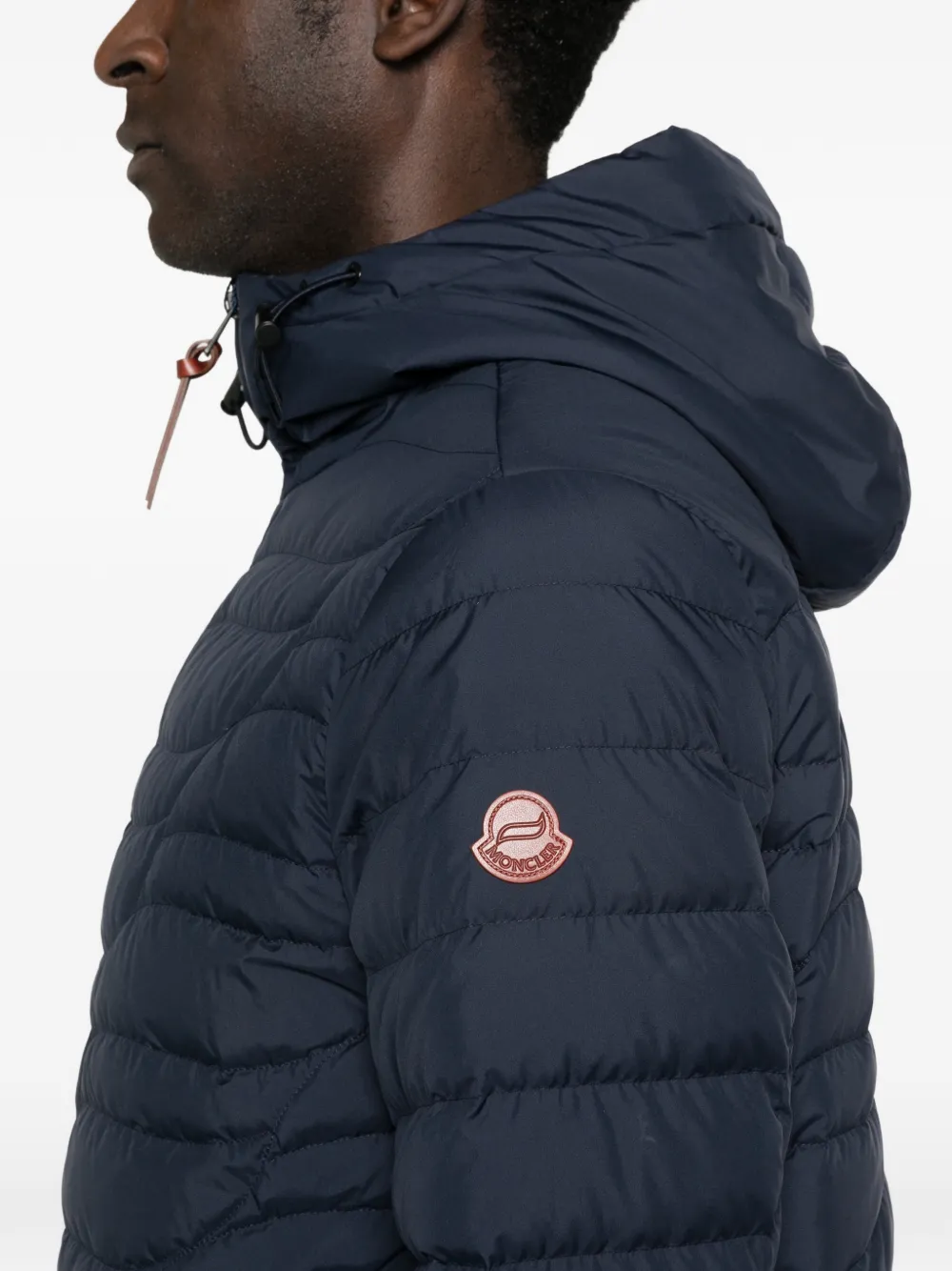 Moncler Jack met capuchon Blauw