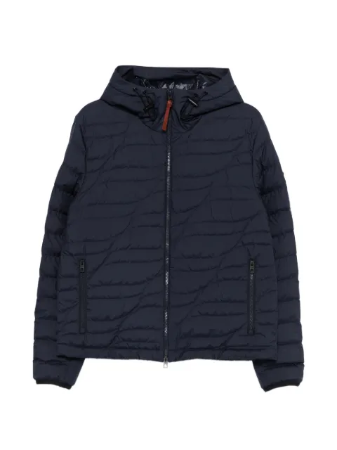 Moncler hooded zip-fastening jacket
