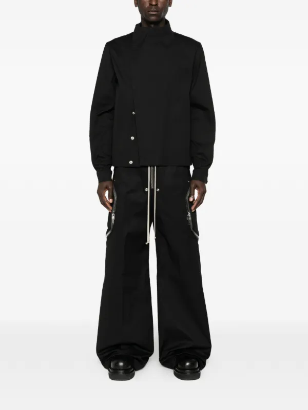 Rick Owens ロングスリーブ ジャケット | ブラック | FARFETCH JP