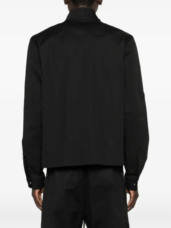 Rick Owens ロングスリーブ ジャケット | ブラック | FARFETCH JP
