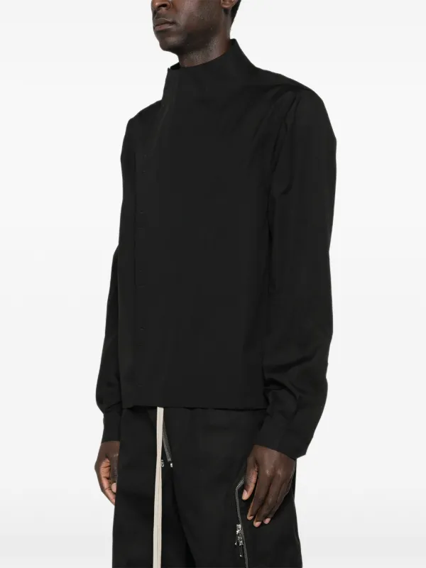Rick Owens ロングスリーブ ジャケット | ブラック | FARFETCH JP