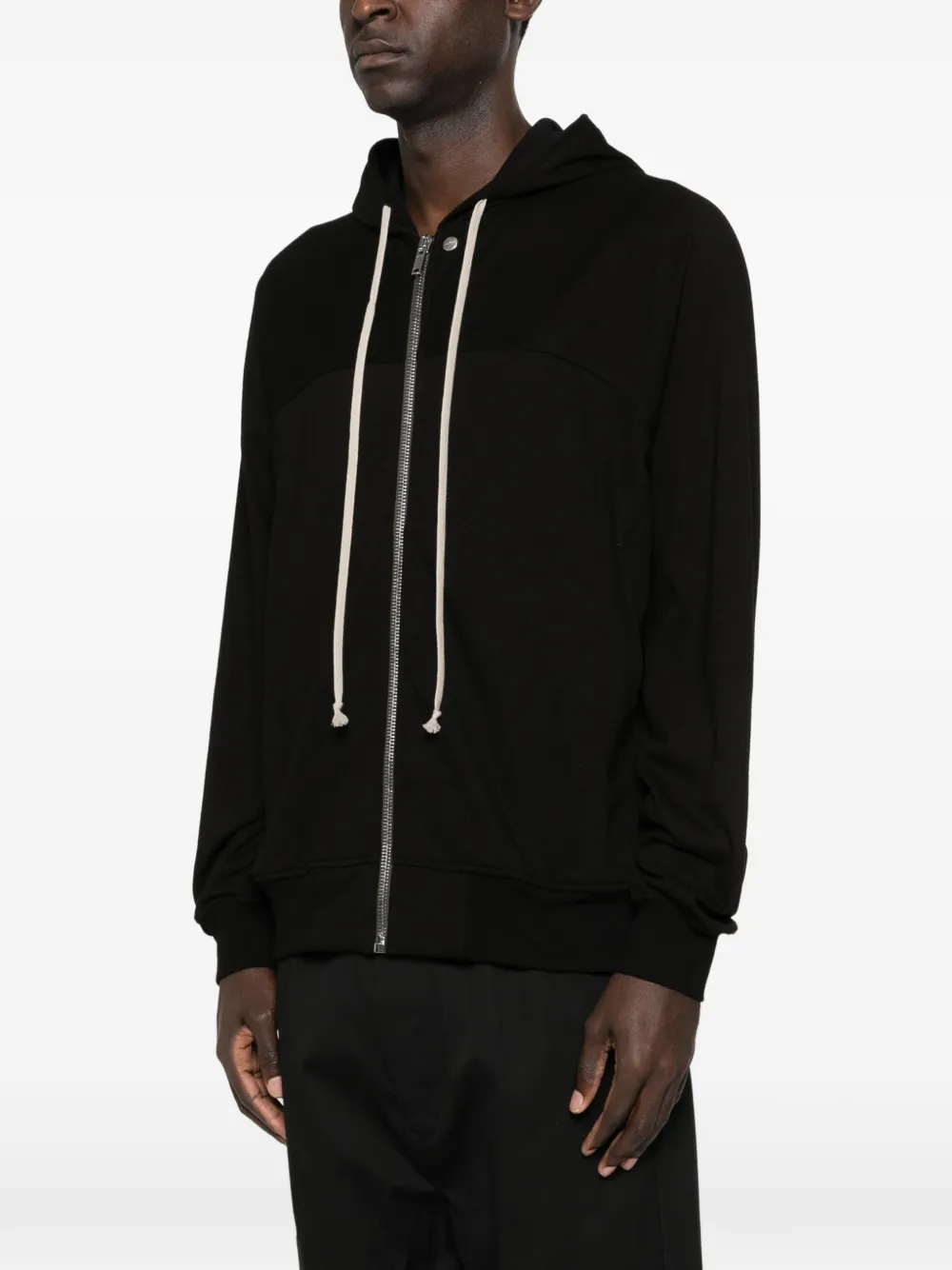 Rick Owens Windjack met capuchon Zwart