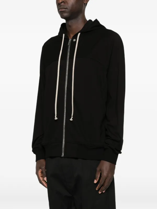 トップス Rick Owens Wind Breaker Zip Hoodie Rick Owens Hooded Zip Windbreaker Jacket | Black | FARFETCH ZA