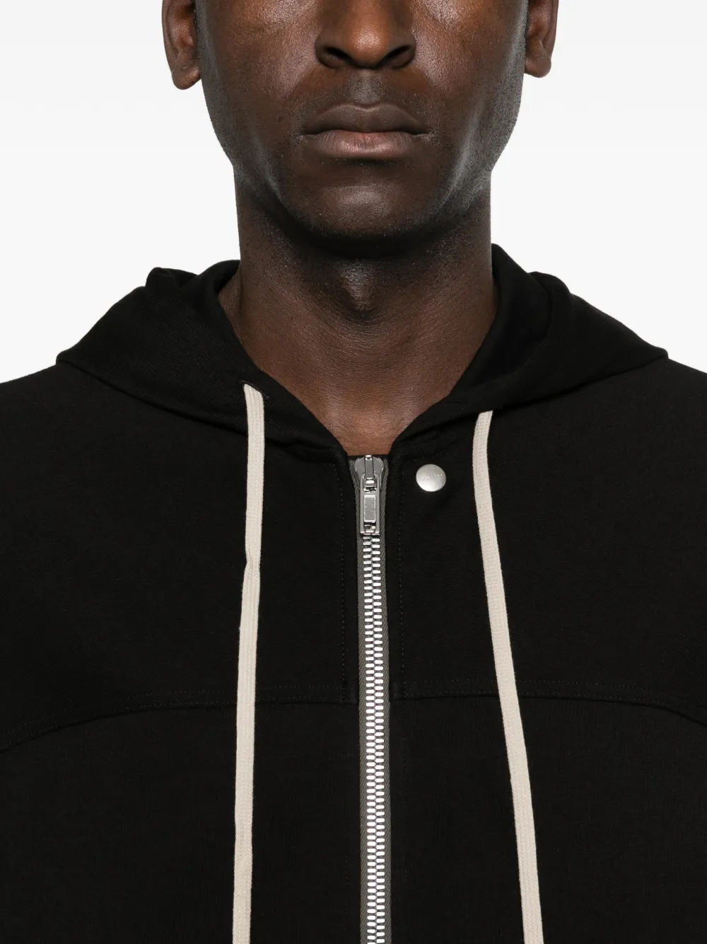 Rick Owens Windjack met capuchon Zwart