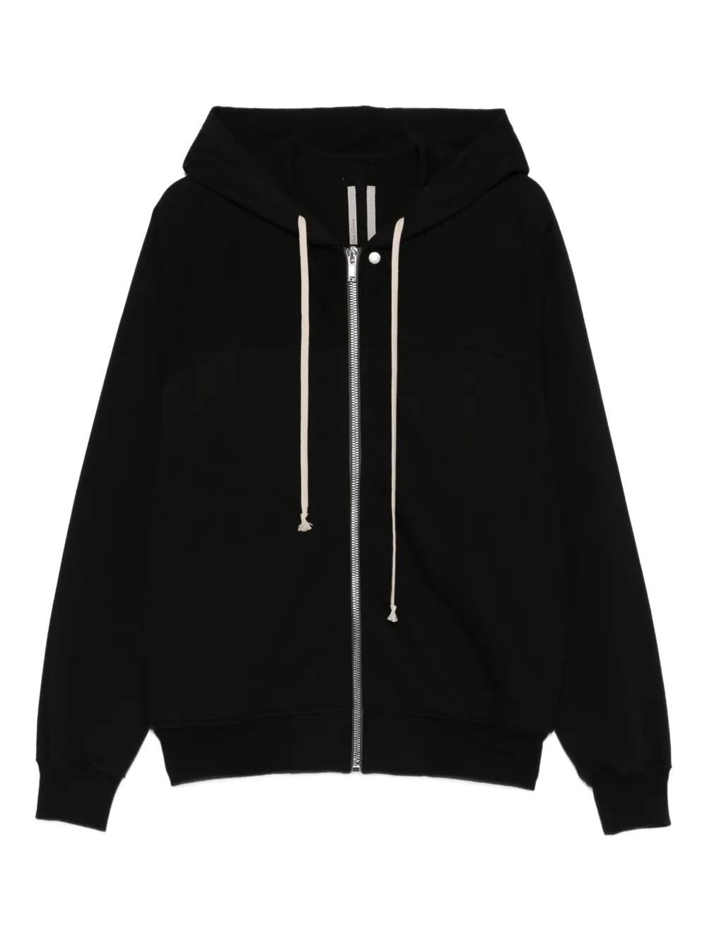 Rick Owens hooded zip windbreaker jacket - Nero