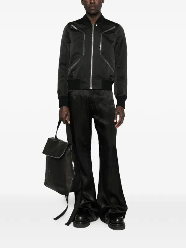 Rick Owens Heizer zip-detail Jacket | Black | FARFETCH