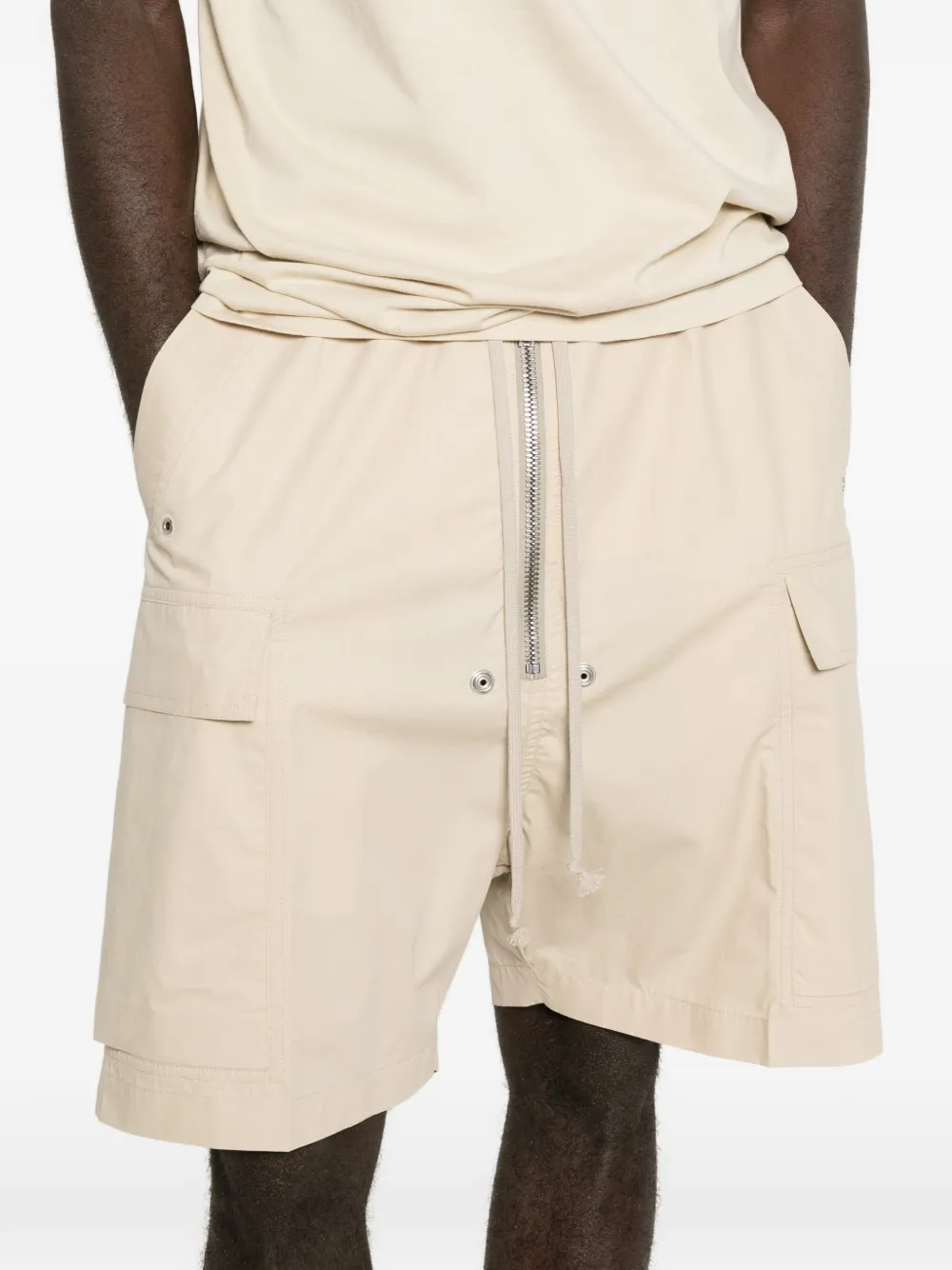 Rick Owens Cargo Zip Shorts | Neutrals | FARFETCH