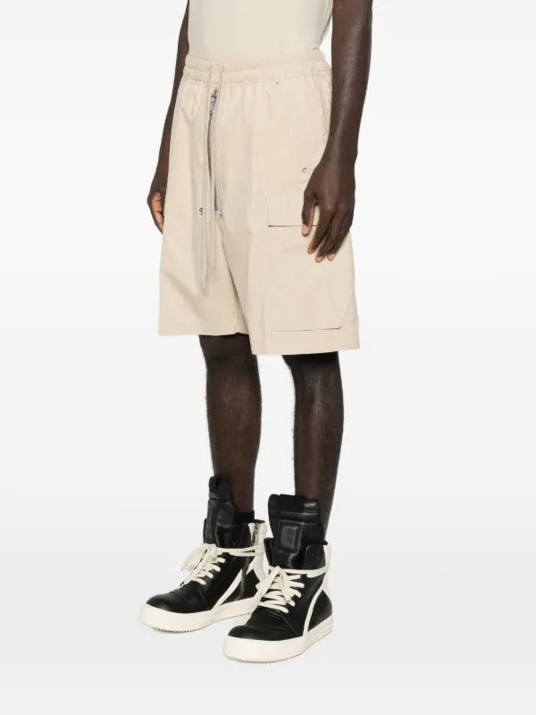 Rick Owens Cargo Zip Shorts | Neutrals | FARFETCH