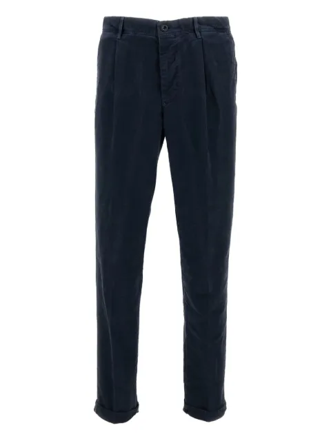 Incotex tailored flap trousers