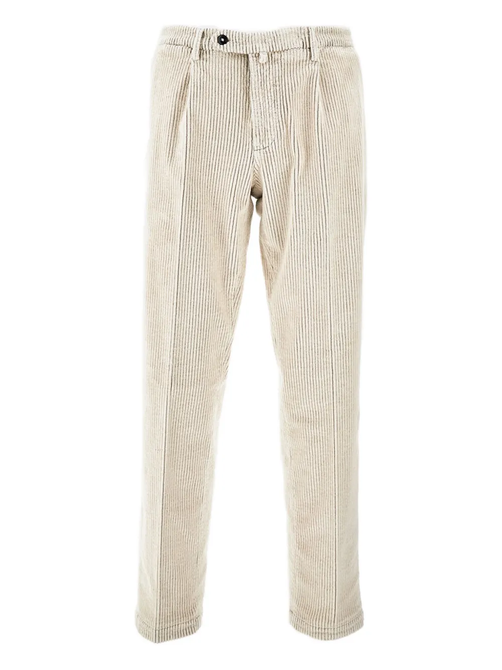 Briglia 1949 ribbed flap-pocket trousers - Toni neutri