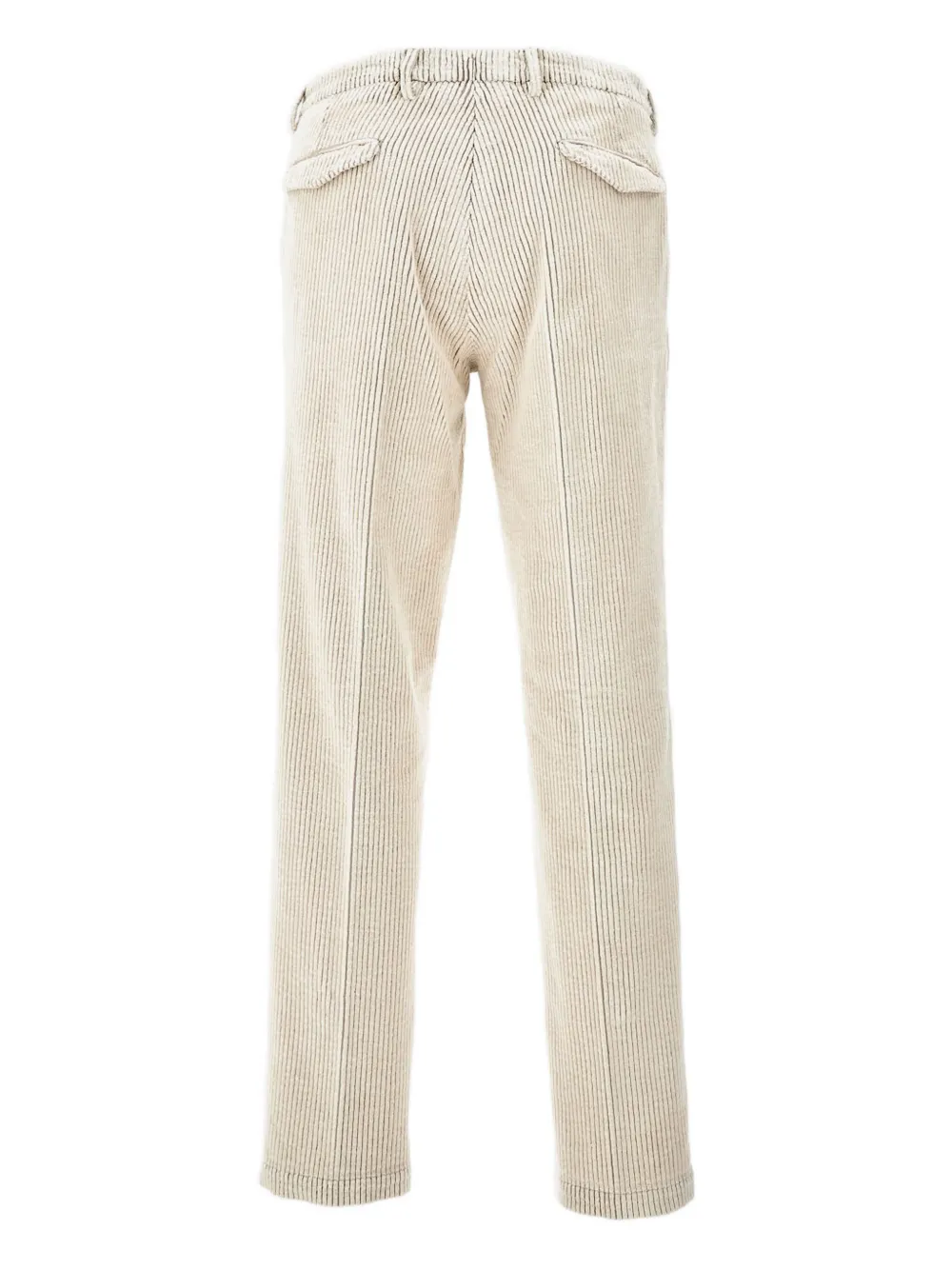 Briglia 1949 ribbed flap-pocket trousers - Beige