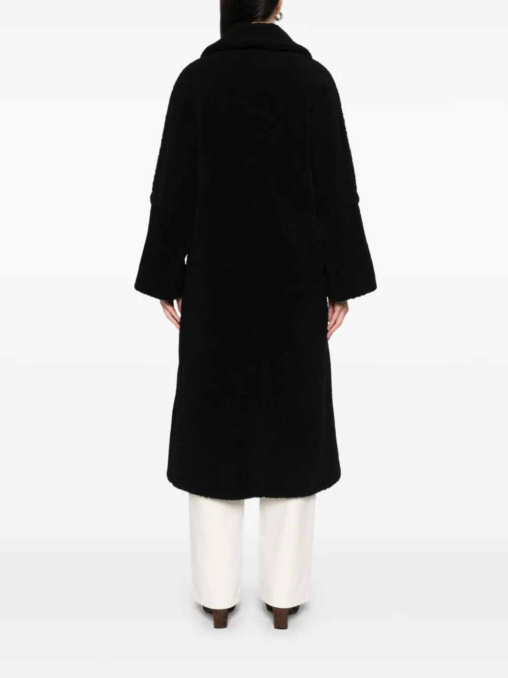 Herno Jas met dubbele rij knopen Zwart