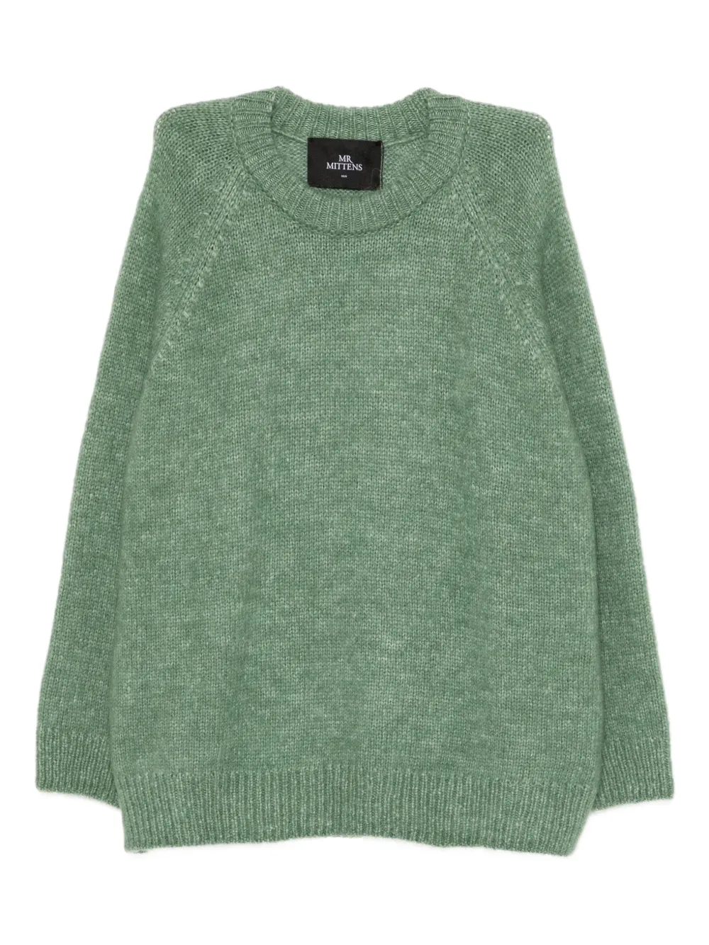 Mr. Mittens raglan-sleeve jumper | Green | Image 1