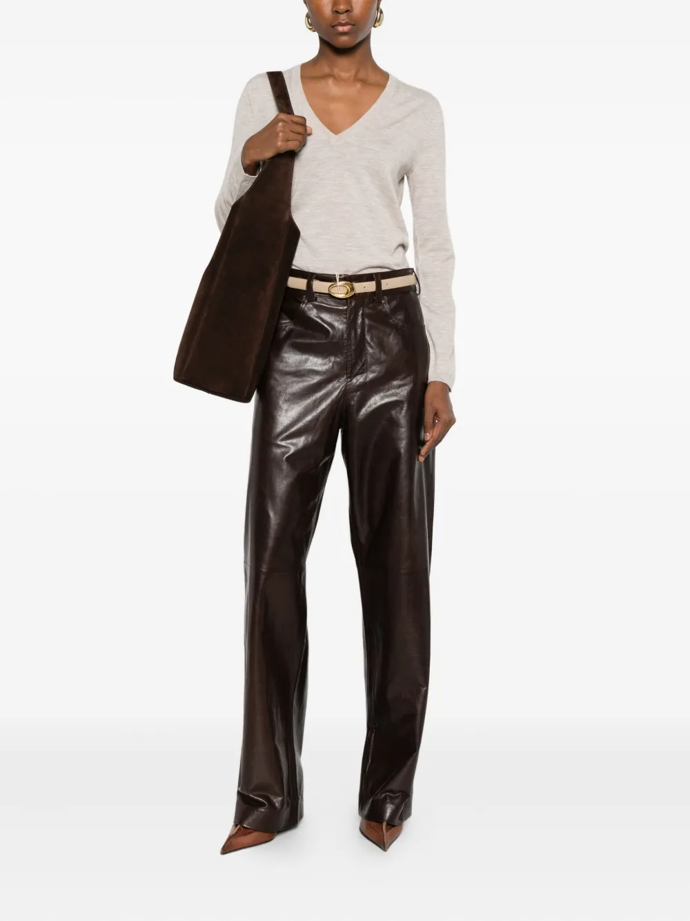 Max Mara jersey con cuello en V | Suéteres | Image 2