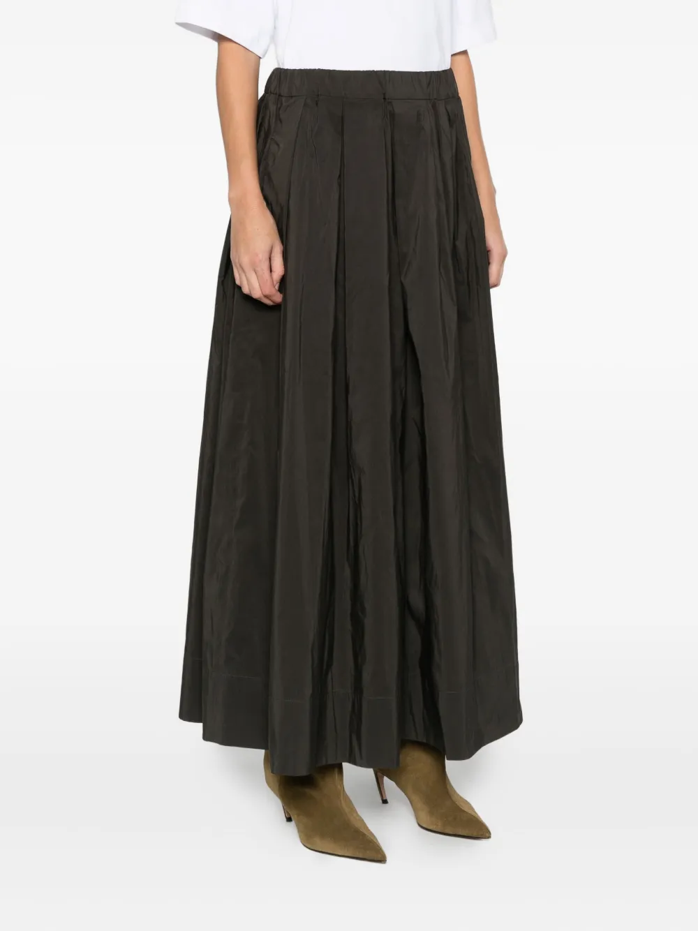 'S Max Mara Plooirok Bruin