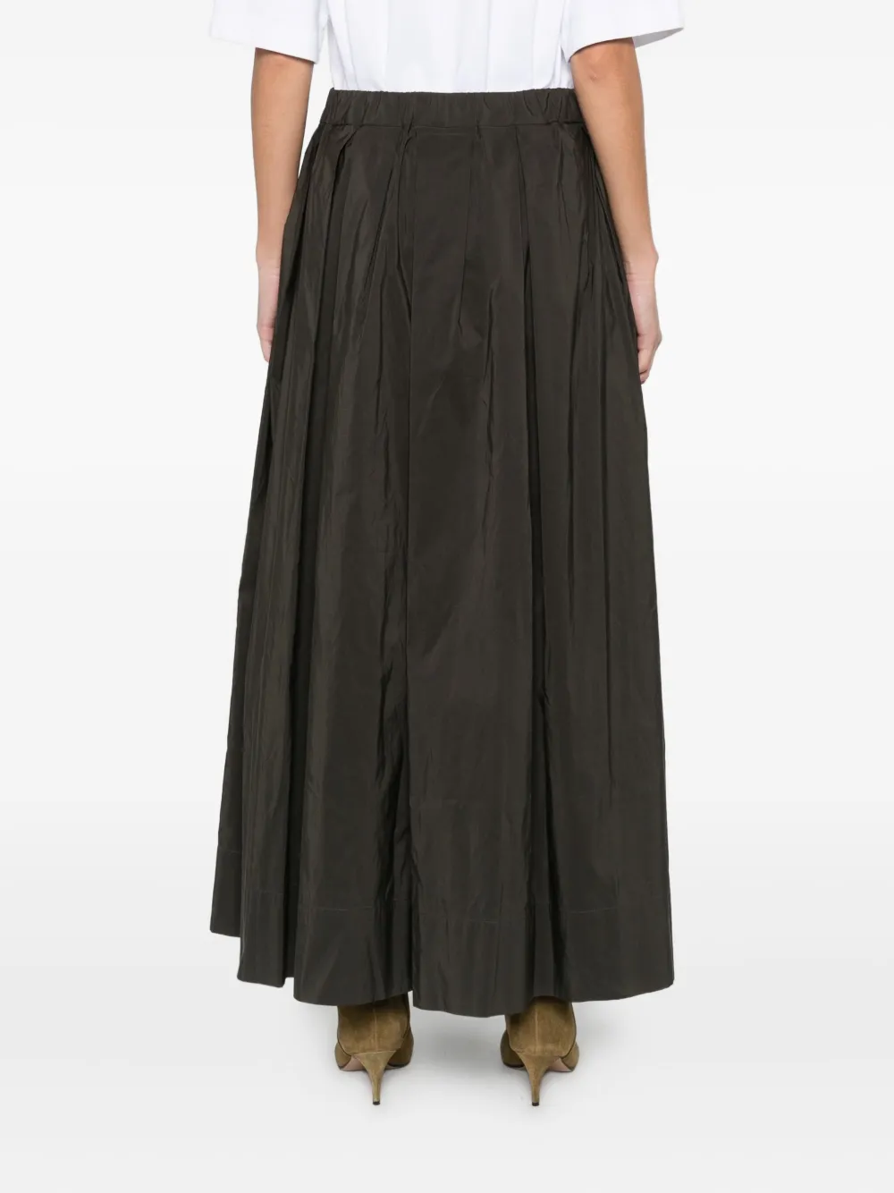 'S Max Mara Plooirok Bruin