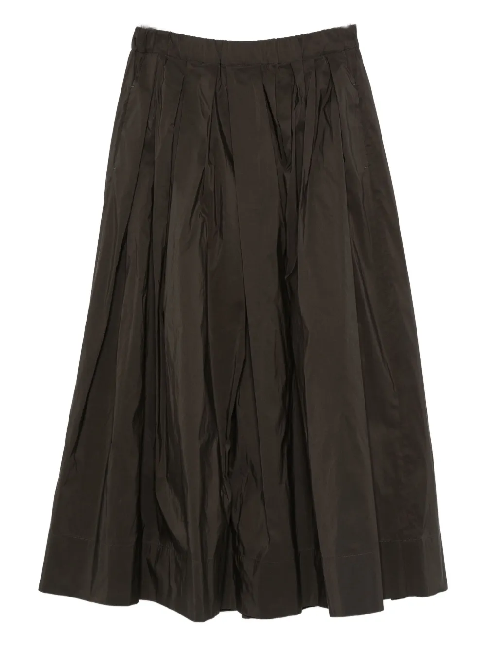 'S Max Mara pleated skirt - Marrone
