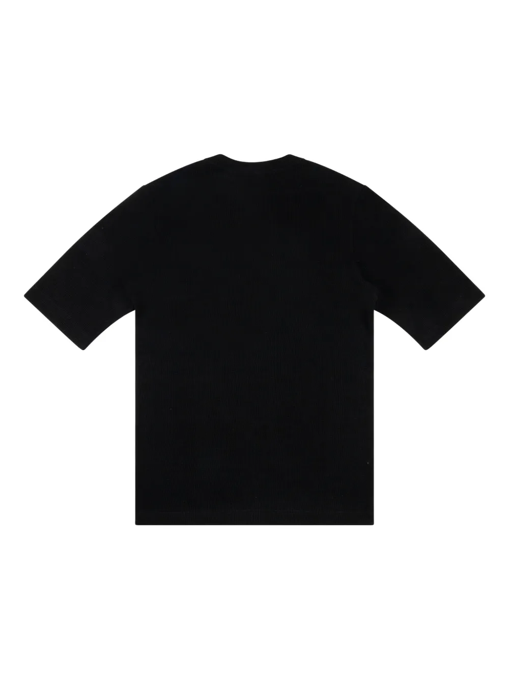Chrome Hearts Henley short-sleeve T-shirt - Zwart