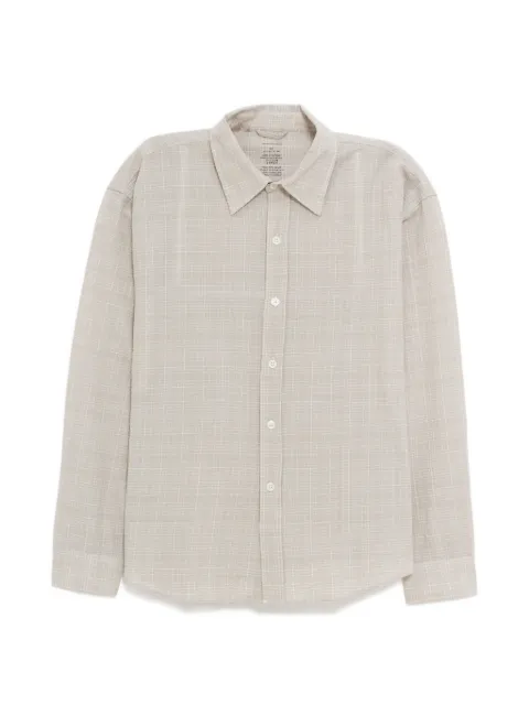 mfpen check-pattern shirt