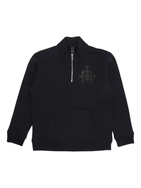 Chrome Hearts Cemetery Cross quarter-zip sweatshirt