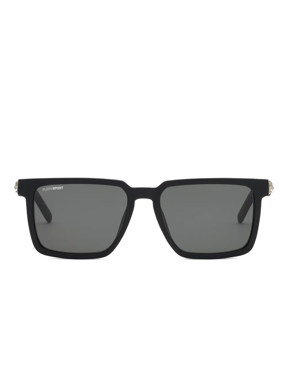 Plein Sport Occhiali da sole Touchdown squadrati - Nero