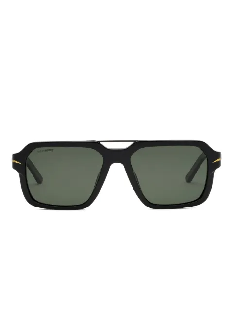 Plein Sport Flame Sonnenbrille mit eckigem Gestell