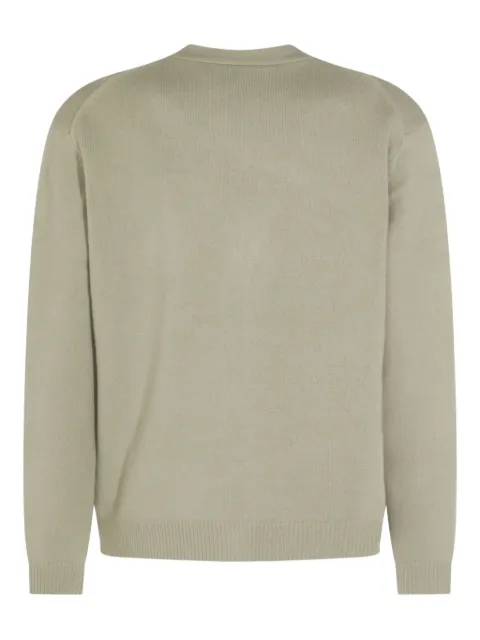 Maison Kitsuné Fox Head-intarsia cardigan