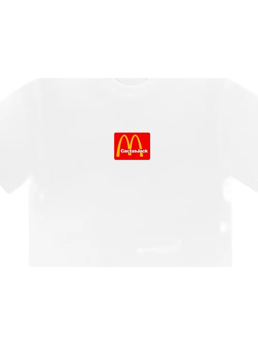 Travis Scott X Mcdonald's Sesame T-shirt In White