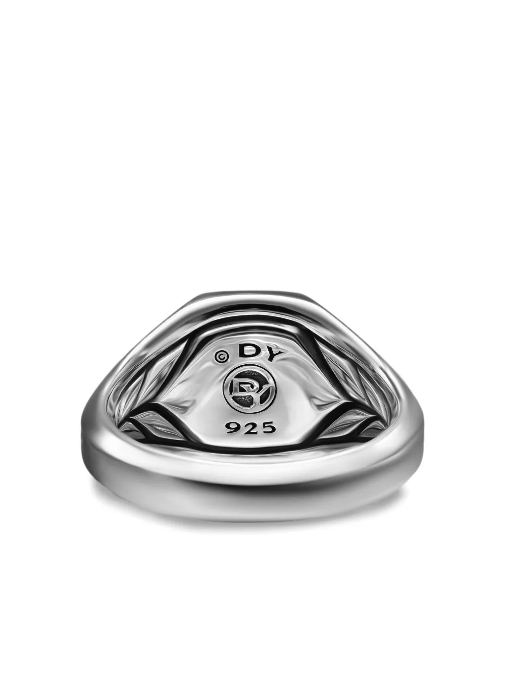 David Yurman Sterling Silver Streamline Pietersite Signet Ring In Metallic