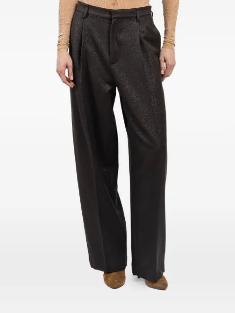 DARKPARK Danielle pleated trousers