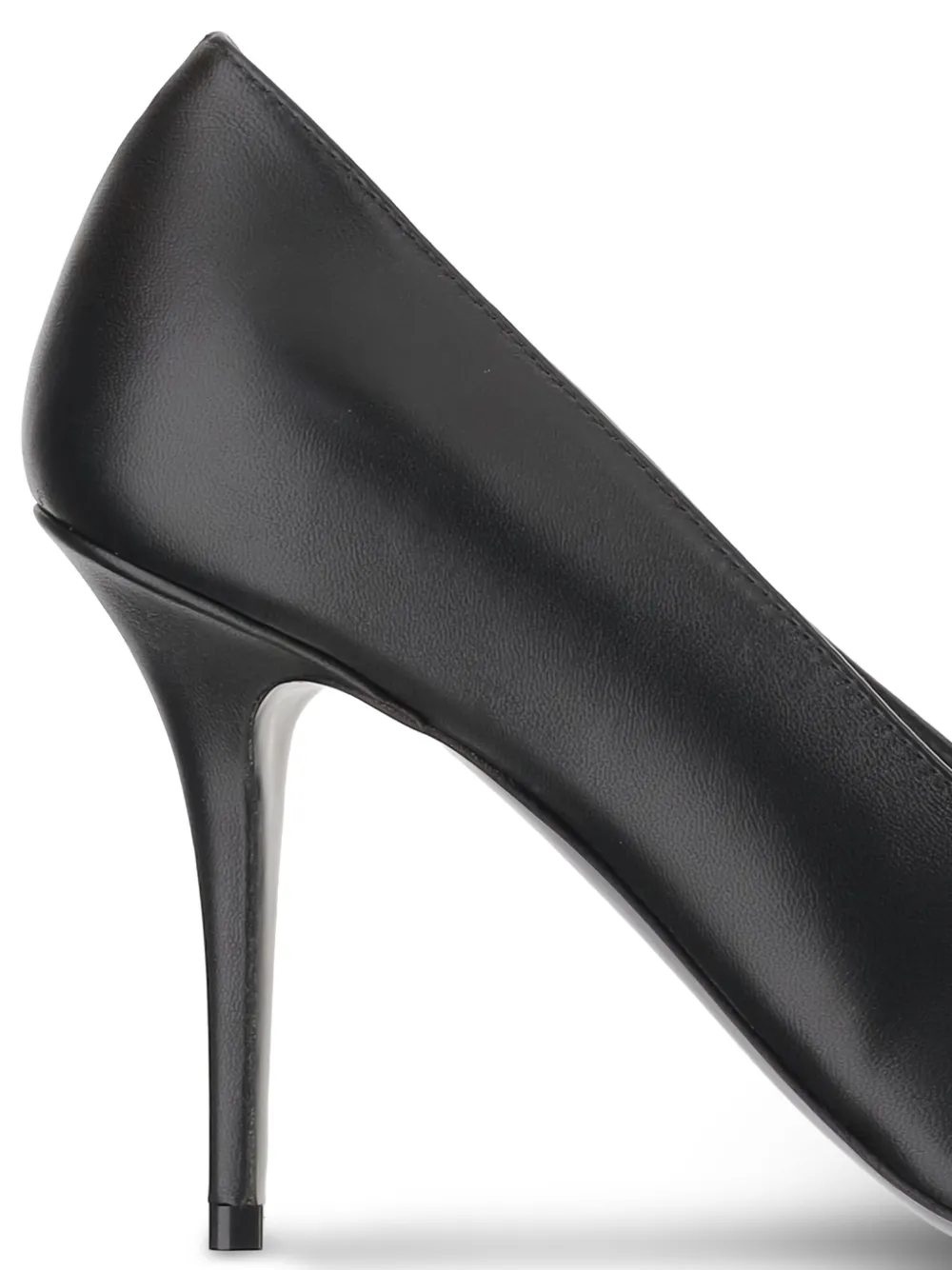 Amina Muaddi 90 mm Barbara pumps met hak Zwart