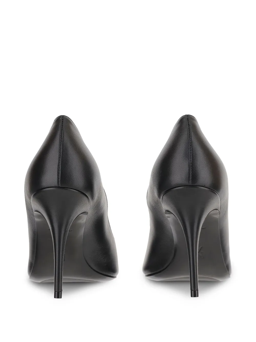 Amina Muaddi 90 mm Barbara pumps met hak Zwart