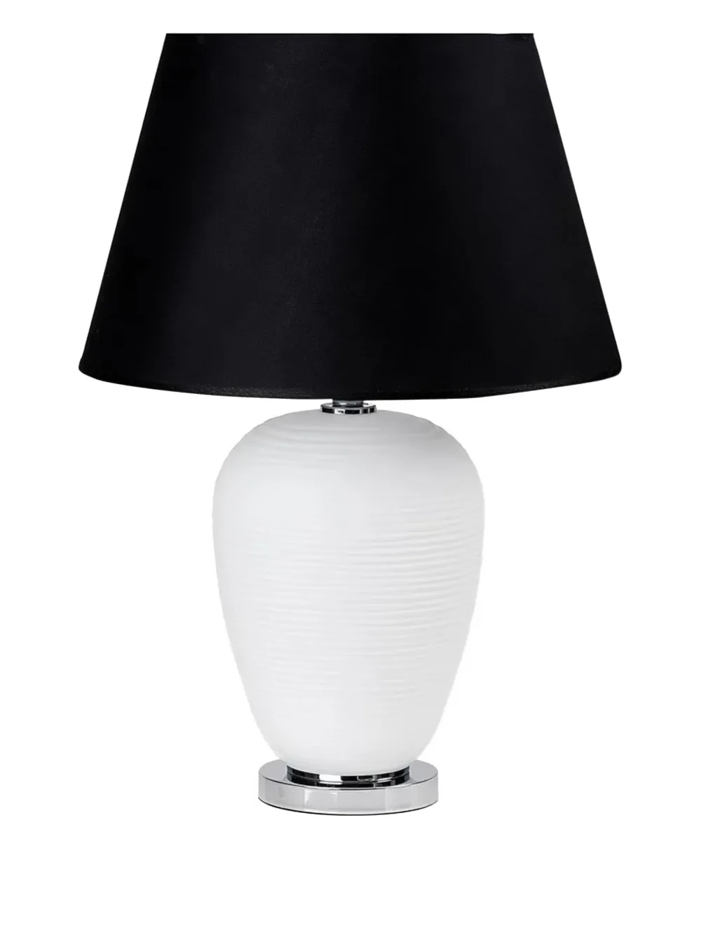 L'OCA NERA ribbed table lamp (47cm) | White | Image 1