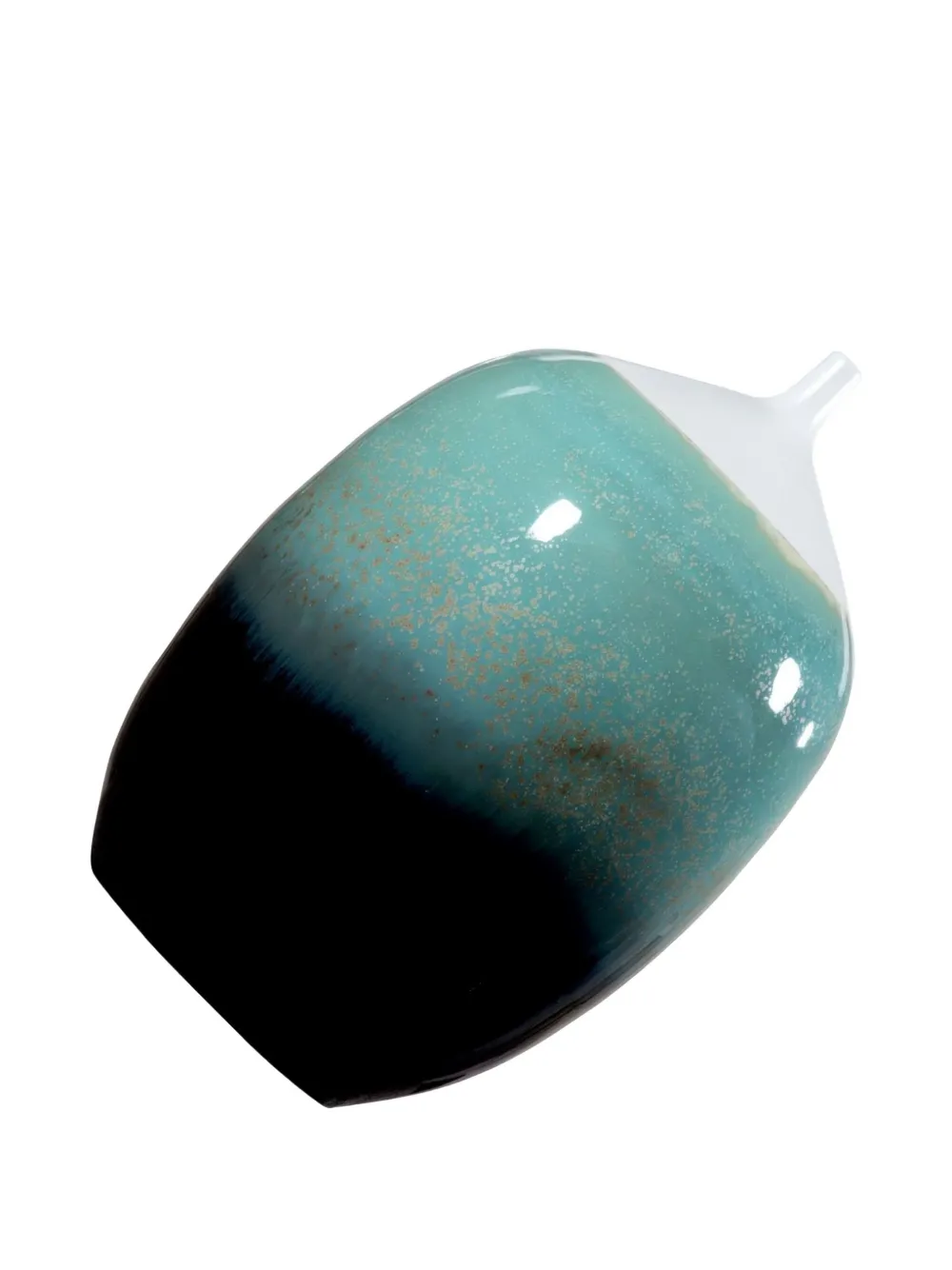 L'OCA NERA two-tone vase (32cm) - Blauw