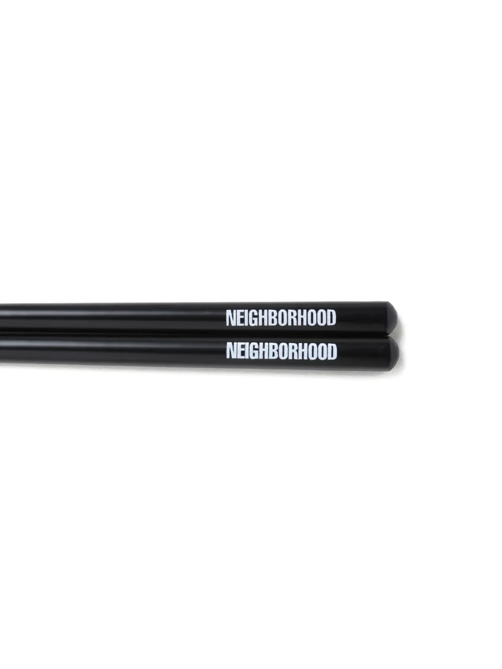Neighborhood Logo-print Chopstick In Black